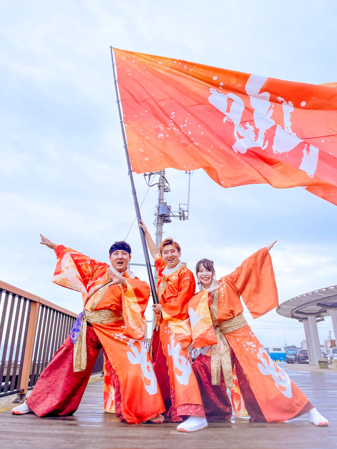 おどりびと 練習の様子