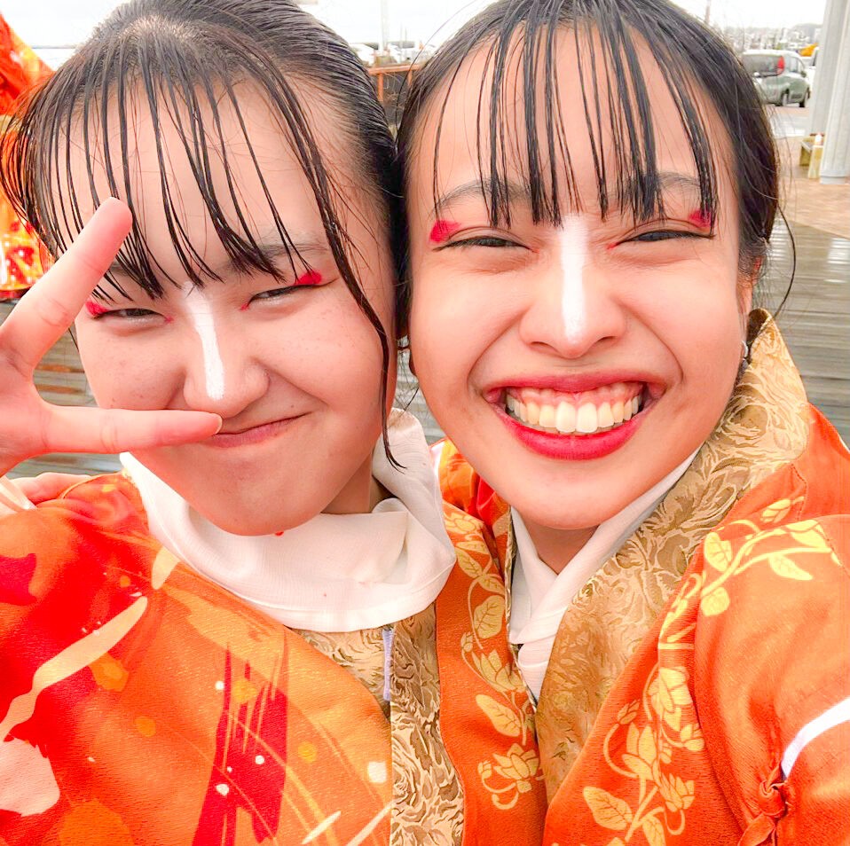 おどりびと 練習の様子